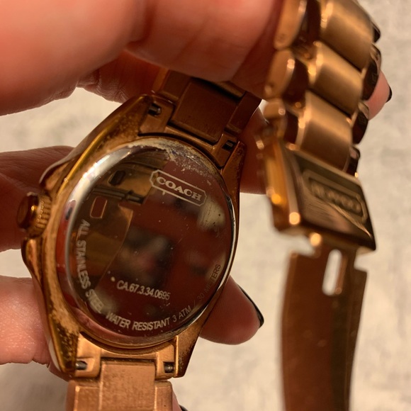 Rose Gold Coach Watch - Picture 6 of 7